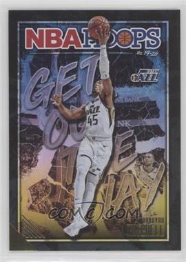 2019-20 Panini NBA Hoops - Get Out the Way - Holo #6 - Donovan Mitchell