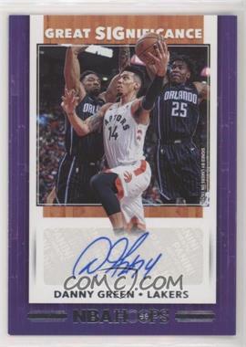 2019-20 Panini NBA Hoops - Great SIGnificance #GS-DGR - Danny Green [Noted]