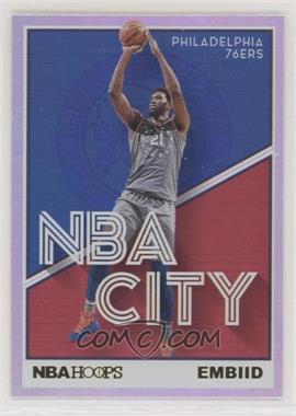 2019-20 Panini NBA Hoops - NBA City - Holo #25 - Joel Embiid