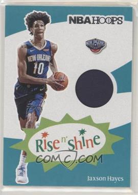 2019-20 Panini NBA Hoops - Rise N Shine Memorabilia #RS-JXH - Jaxson Hayes