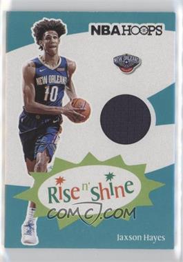 2019-20 Panini NBA Hoops - Rise N Shine Memorabilia #RS-JXH - Jaxson Hayes