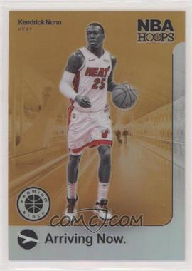 2019-20 Panini NBA Hoops Premium Stock - Arriving Now - Holo #7 - Kendrick Nunn