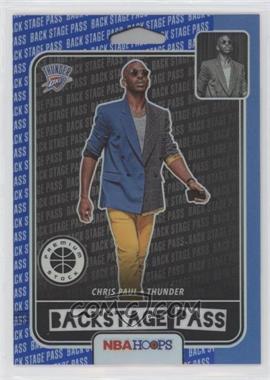 2019-20 Panini NBA Hoops Premium Stock - Back Stage Pass - Blue #2 - Chris Paul