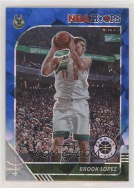 2019-20 Panini NBA Hoops Premium Stock - [Base] - Blue Cracked Ice Prizm #106 - Brook Lopez