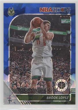 2019-20 Panini NBA Hoops Premium Stock - [Base] - Blue Cracked Ice Prizm #106 - Brook Lopez