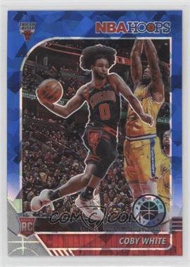 2019-20 Panini NBA Hoops Premium Stock - [Base] - Blue Cracked Ice Prizm #204 - Coby White