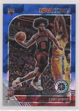 2019-20 Panini NBA Hoops Premium Stock - [Base] - Blue Cracked Ice Prizm #204 - Coby White