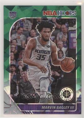 2019-20 Panini NBA Hoops Premium Stock - [Base] - Green Cracked Ice Prizm #166 - Marvin Bagley III