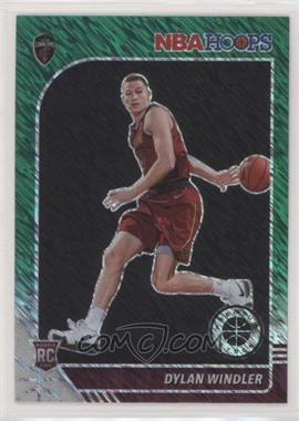 2019-20 Panini NBA Hoops Premium Stock - [Base] - Green Shimmer Prizm #221 - Dylan Windler