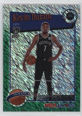 2019-20 Panini NBA Hoops Premium Stock - [Base] - Green Shimmer Prizm #284 - Hoops Tribute - Kevin Durant