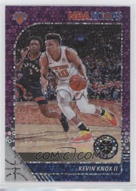 2019-20 Panini NBA Hoops Premium Stock - [Base] - Purple Disco Prizm #123 - Kevin Knox II