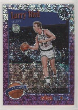 2019-20 Panini NBA Hoops Premium Stock - [Base] - Purple Disco Prizm #289 - Hoops Tribute - Larry Bird