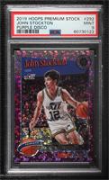 Hoops Tribute - John Stockton [PSA 9 MINT]