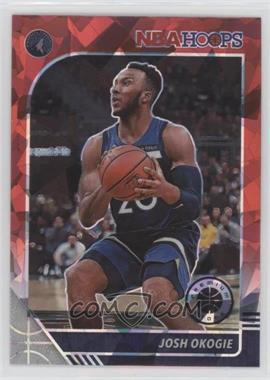 2019-20 Panini NBA Hoops Premium Stock - [Base] - Red Cracked Ice Prizm #113 - Josh Okogie