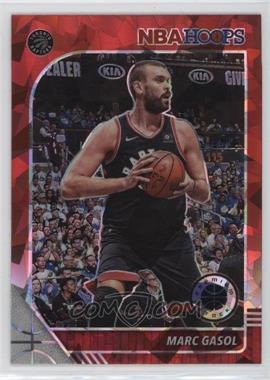 2019-20 Panini NBA Hoops Premium Stock - [Base] - Red Cracked Ice Prizm #178 - Marc Gasol [EX to NM]