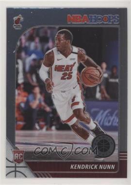 2019-20 Panini NBA Hoops Premium Stock - [Base] #250.1 - Kendrick Nunn