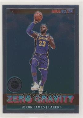 2019-20 Panini NBA Hoops Premium Stock - Zero Gravity #18 - LeBron James