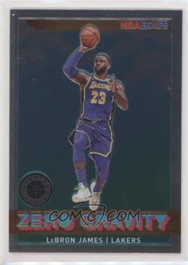 2019-20 Panini NBA Hoops Premium Stock - Zero Gravity #18 - LeBron James