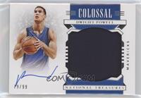 Dwight Powell [EX to NM] #/99