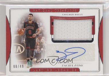 2019-20 Panini National Treasures - Lasting Legacies #LL-ZLV - Zach LaVine /49