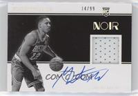 Rookie Patch Autographs Black and White - Grant Williams #/99