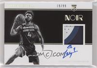 Rookie Patch Autographs Black and White - Jaylen Nowell #/99