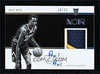 Rookie Patch Autographs Black and White - Bol Bol #/99