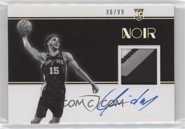 2019-20 Panini Noir - [Base] #330 - Rookie Patch Autographs Black and White - Quinndary Weatherspoon /99