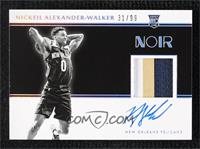 Rookie Patch Autographs Black and White - Nickeil Alexander-Walker [Good t…