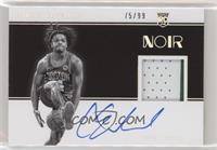 Rookie Patch Autographs Black and White - Carsen Edwards #/99