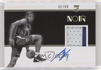 Rookie Patch Autographs Black and White - Mfiondu Kabengele #/99