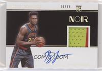 Rookie Patch Autographs Color - Bruno Fernando #/99