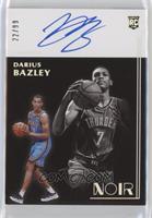 Rookie Autographs - Darius Bazley #/99