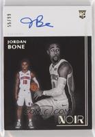 Rookie Autographs - Jordan Bone [Noted] #/99