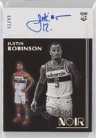 Rookie Autographs - Justin Robinson #/99