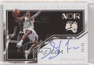 2019-20 Panini Noir - Freeze Frame Signatures #FF-SFA - Steve Francis /99