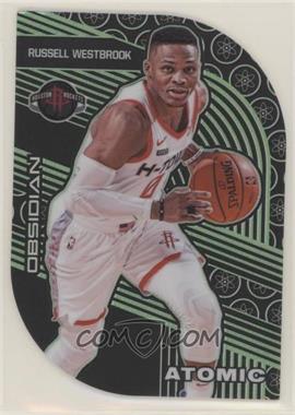 2019-20 Panini Obsidian - Atomic - Electric Etch Green #27 - Russell Westbrook /25