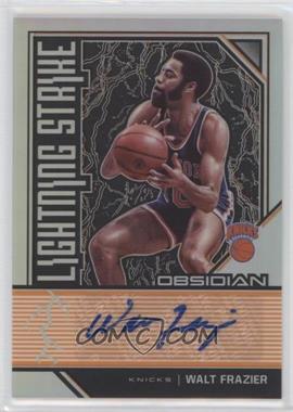 2019-20 Panini Obsidian - Lightning Strike Signatures - Electric Etch Orange #LS-WFZ - Walt Frazier /30