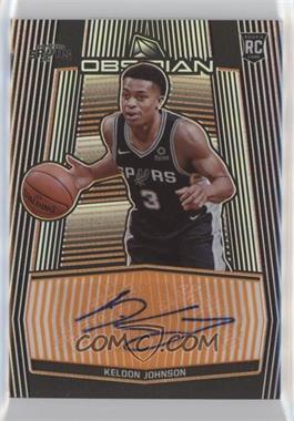 2019-20 Panini Obsidian - Rookie Autographs - Electric Etch Orange #RA-KJN - Keldon Johnson /50