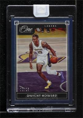 2019-20 Panini One and One - [Base] - Blue #50 - Dwight Howard /25 [Uncirculated]