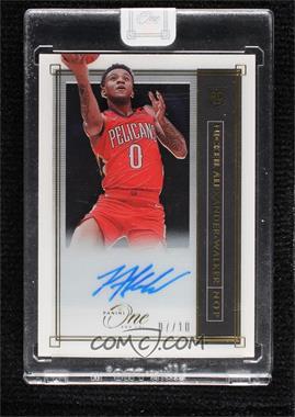 2019-20 Panini One and One - Rookie Autographs - Gold #RA-NAW - Nickeil Alexander-Walker /10 [Uncirculated]