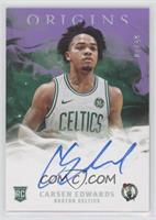 Rookie Autograph - Carsen Edwards #/49