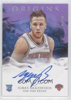 Rookie Autograph - Ignas Brazdeikis #/49