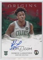 Rookie Autograph - Romeo Langford #/25