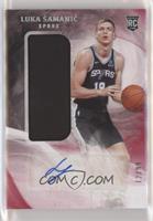 Rookie Jersey Autographs - Luka Samanic #/99