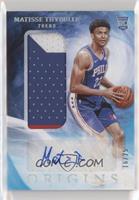 Rookie Jersey Autographs - Matisse Thybulle #/25