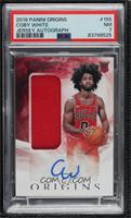 Rookie Jersey Autographs - Coby White [BGS 7 NEAR MINT]