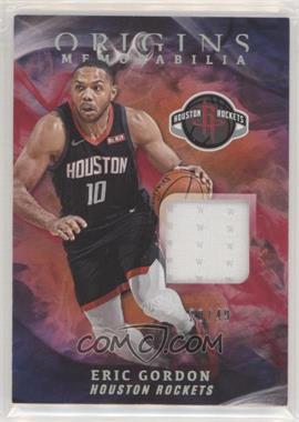 2019-20 Panini Origins - Origins Memorabilia - Red #OM-EGD - Eric Gordon /49