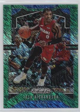 2019-20 Panini Prizm - [Base] - 1st Off the Line Green Shimmer #147 - Josh Richardson (Line of Text on Top of Back) /25