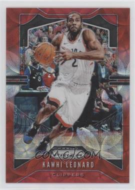 2019-20 Panini Prizm - [Base] - Choice Red Prizm #149 - Kawhi Leonard /88